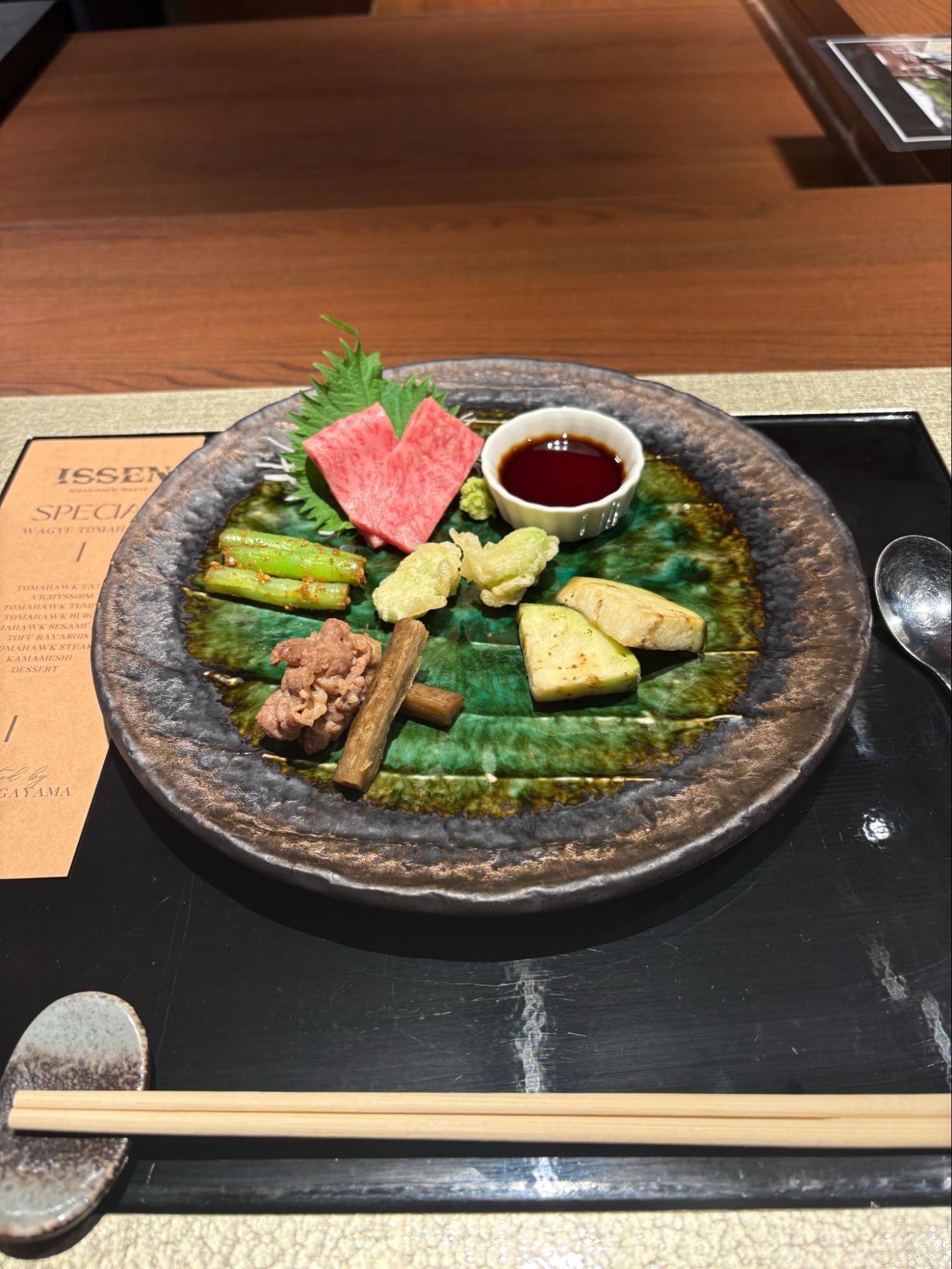 ハラール肉割烹の先駆け「ISSEN」にてお食事